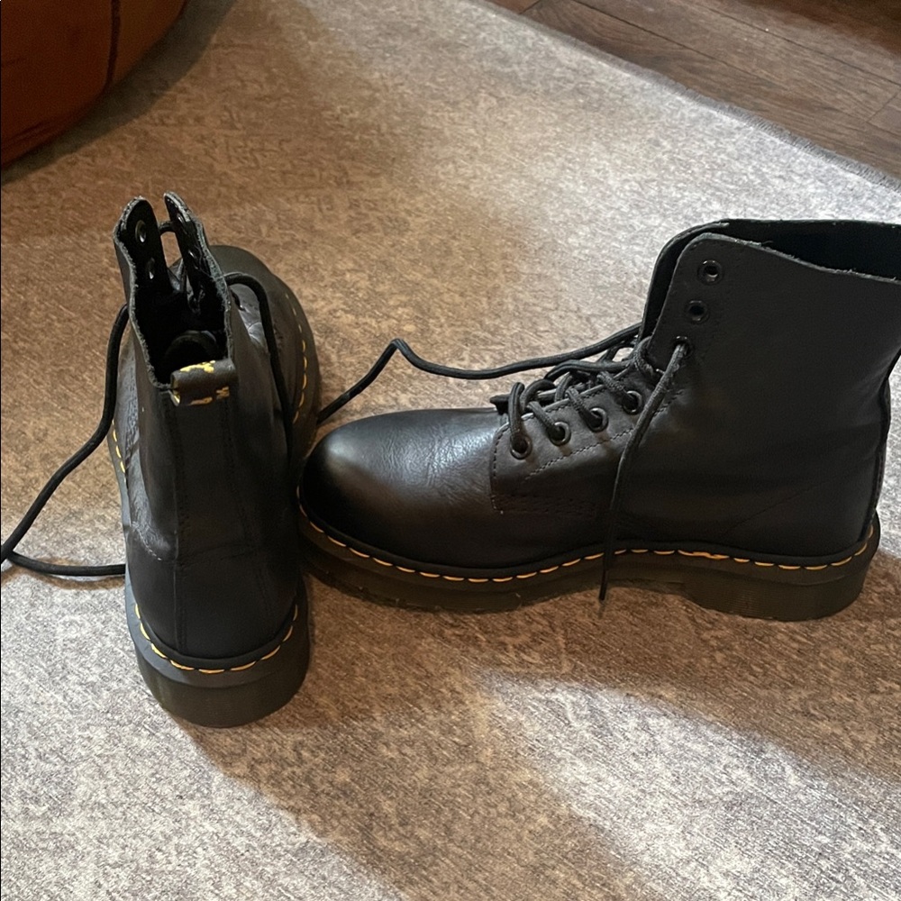Dr. Martens Black Combat Boots